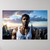 New York - Rap Star Poster (Vorne)
