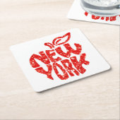 NEW YORK RECHTECKIGER PAPPUNTERSETZER (angewinkelt)