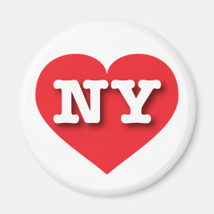 New York Red Heart - I Liebe NY Magnet