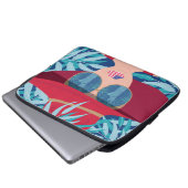 New York Reflection Laptop Sleeve (Vorne Knopf)
