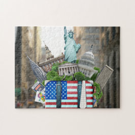 New York Reise Puzzle