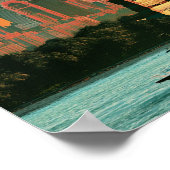 New York Reiseplakat Poster (Ecke)