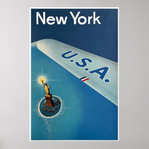 New York Reiseplakat Poster