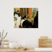 New York Restaurant c. 1922, Edward Hopper Poster (Küche)