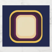 NEW YORK RETRO ... BIERFLASCHENETIKETT (Einzelnes Label)