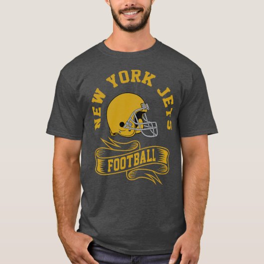 New York Retro-Helm T-Shirt (Vorderseite)