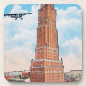 New York: Ritz Turm Untersetzer (Vorderseite)