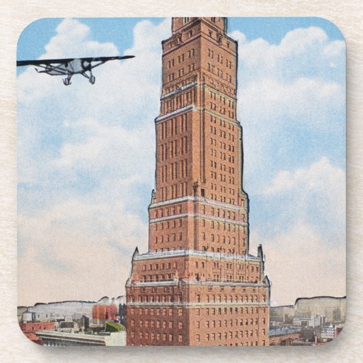 New York: Ritz Turm Untersetzer (Vorderseite)