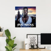 NEW YORK ROCKS - NYC POSTER (Heimbüro)