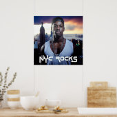 NEW YORK ROCKS - NYC POSTER (Küche)