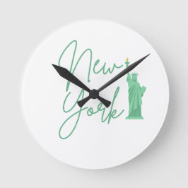 NEW YORK RUNDE WANDUHR