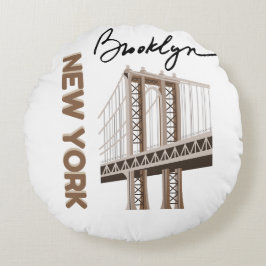 NEW YORK RUNDES KISSEN