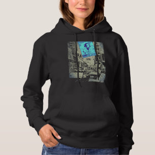New York Samurai Dj Japanisch Grunge ästhetische S Hoodie