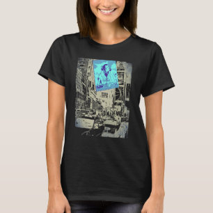 New York Samurai Dj Japanisch Grunge ästhetische S T-Shirt