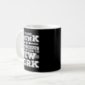 New York Sayings Funny Ny Kaffeetasse (Vorderseite Links)