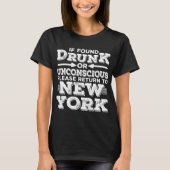 New York Sayings Funny Ny T-Shirt (Vorderseite)