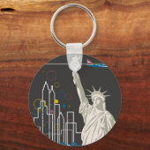 New York Schlüsselanhänger (Vorderseite)