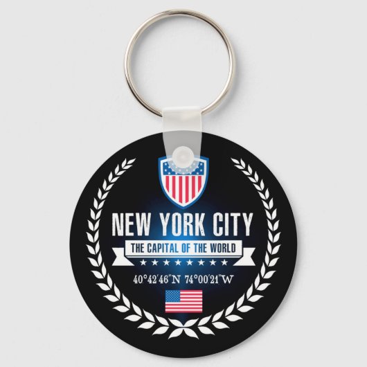 New York Schlüsselanhänger (Vorderseite)
