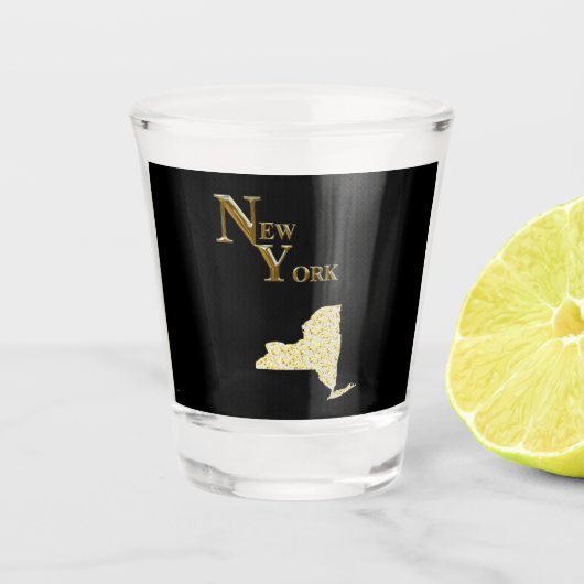 NEW YORK SCHNAPSGLAS (Vorderseite)