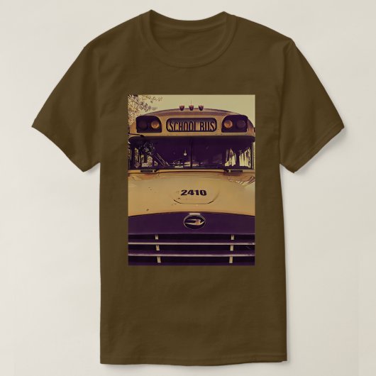 New York School Bus T-Shirt (Design vorne)