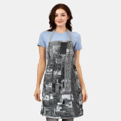 New York Schürze 5th Avenue NYC Souvenir Schürze (Getragen)