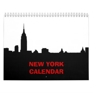 New York (Schwarz und Weiß) Kalender