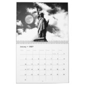 New York (Schwarz & Weiß) Kalender (Jan 2027)