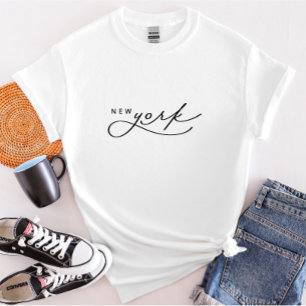 New York Script Staat Women's T - Shirt