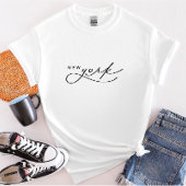 New York Script Staat Women's T - Shirt