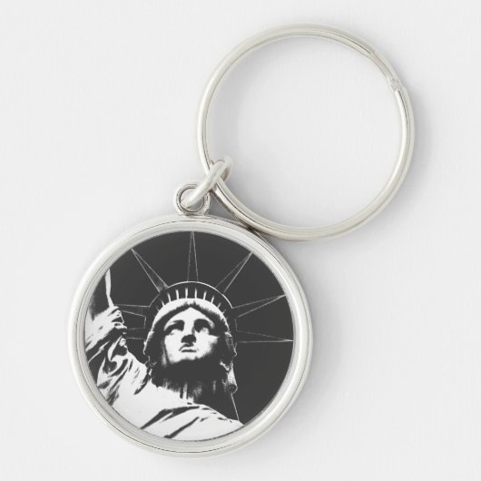 New York Sehenswürdigkeiten Key Chain New York Sou Schlüsselanhänger (Vorne)