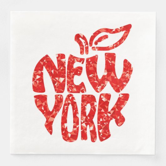 NEW YORK SERVIETTE (Vorderseite)