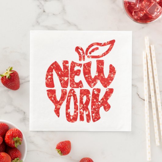 NEW YORK SERVIETTE (Beispiel)