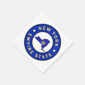 New York Serviette (Ecke)