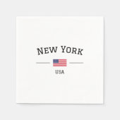 New York Serviette (Vorderseite)