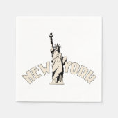 New York Serviette (Vorderseite)