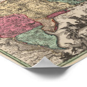 New York Seutter, Matthaeus 1730 Reproduction Poster (Ecke)