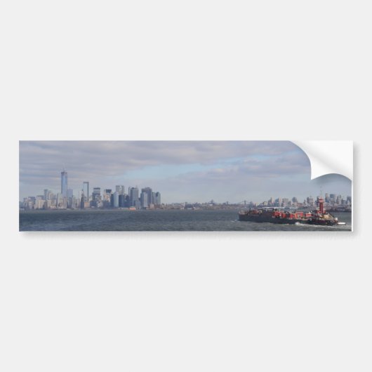 New York Shipping Autoaufkleber (Vorne)