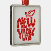 NEW YORK SILBERNES ORNAMENT (Rechts)