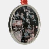 New York Silbernes Ornament (Rechts)