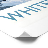 New York Ski Print 1 Poster (Ecke)
