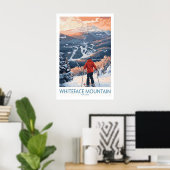 New York Ski Print 1 Poster (Heimbüro)