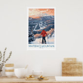New York Ski Print 1 Poster (Küche)
