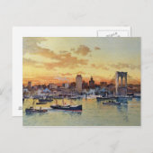 NEW YORK SKYLINE 1896 POSTKARTE (Vorne/Hinten)