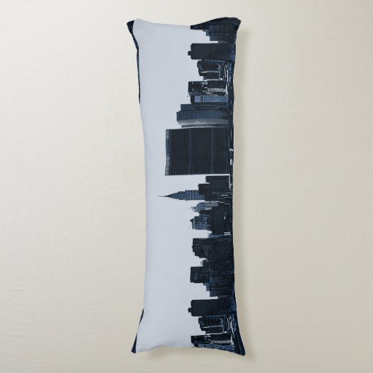 New York Skyline Body Pillow Seitenschläferkissen (Vorderseite Vertikal)