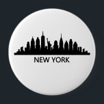 New York Skyline Button<br><div class="desc">New York Skyline</div>