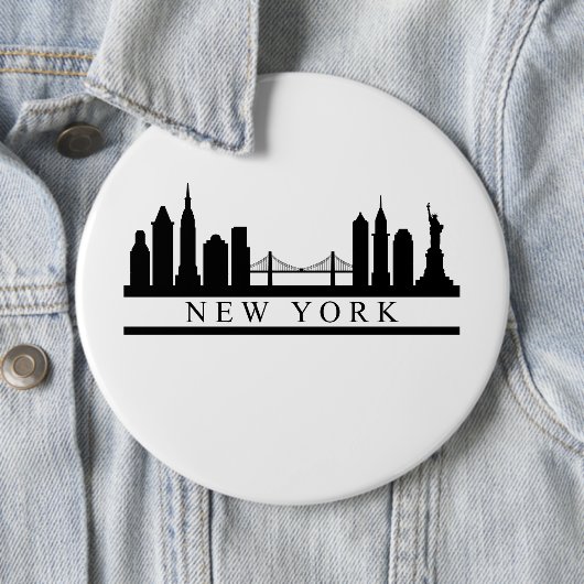 New York Skyline Button (Beispiel)