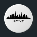 New York Skyline Button<br><div class="desc">New York Skyline</div>