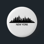 New York Skyline Button<br><div class="desc">New York Skyline</div>