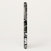 New York Skyline Damask Barn Wood Vines Case-Mate iPhone Hülle (Hinten/Links)