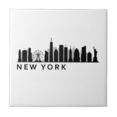 New York Skyline Fliese (Vorderseite)